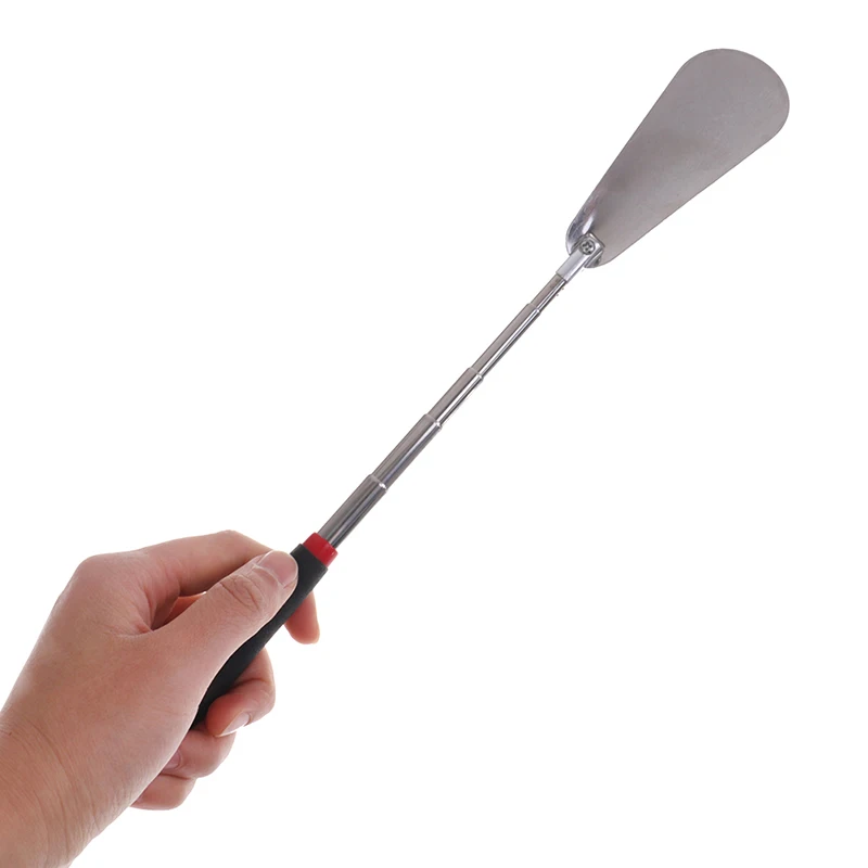 Longe 75cm Shoe Horns Adjustable Length Soft Silicone Handle Stick Stainless Steel Shoe Horn The Longest For Women Men Shoes