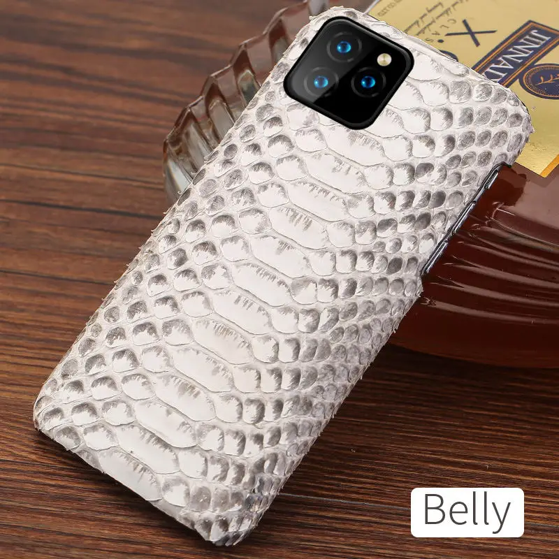 photo color Чехол для телефона из натуральной кожи питона для iPhone 11 11 Pro 11 Pro Max X XS xsmax XR 5s se 5 6 6s 7 8 plus Роскошный чехол из змеиной кожи - Цвет: photo color