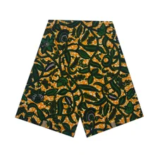 Цветочный дизайн Африканский Воск Анкара Пейдж голландский блок печать в ткани хлопок 6 ярдов/шт женское платье ткань V-L 749