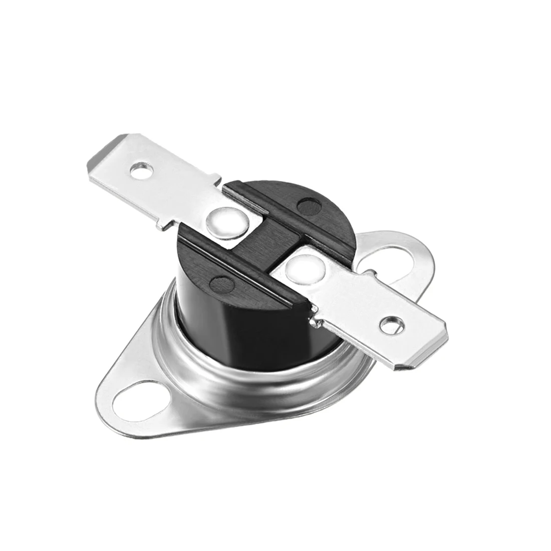 Переключатель контроля температуры uxcell, термостат, KSD301 75 °C, 10А, нормально закрытый N.C 6,3 мм штифт 5 шт