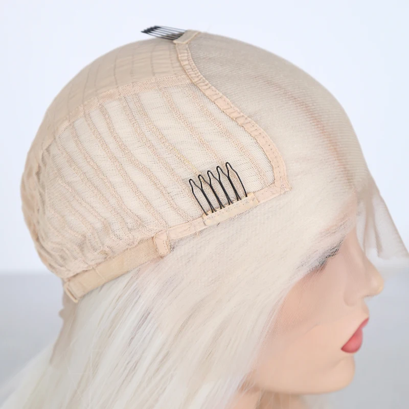 Харизма 13X6 Кружева часть блондинка парик длинные прямые волосы синтетический Синтетические волосы на кружеве парик термостойкие парики для Для женщин натуральных волос