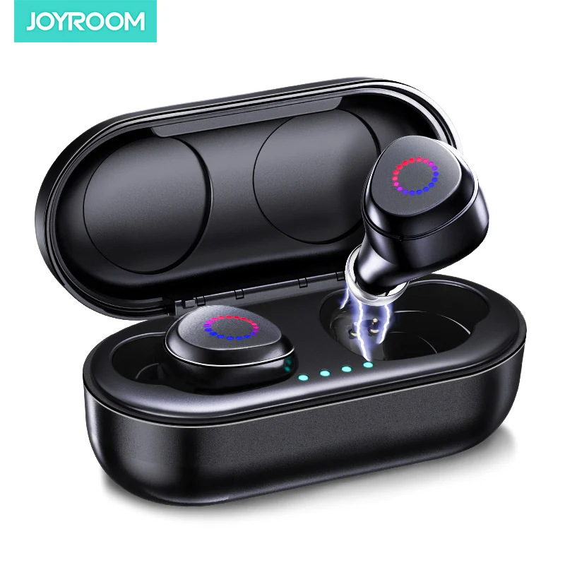 Joyroom наушники вкладыши TWS с 5 0 Bluetooth IPX7 водонепроницаемый 3D стерео спортивные