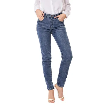 

KALENMOS Newsest Jeans Cross-Pants Women High Waist Retro Ripped Denim Jeans Casual Loose Long Trousers Jeans Autumn Winter