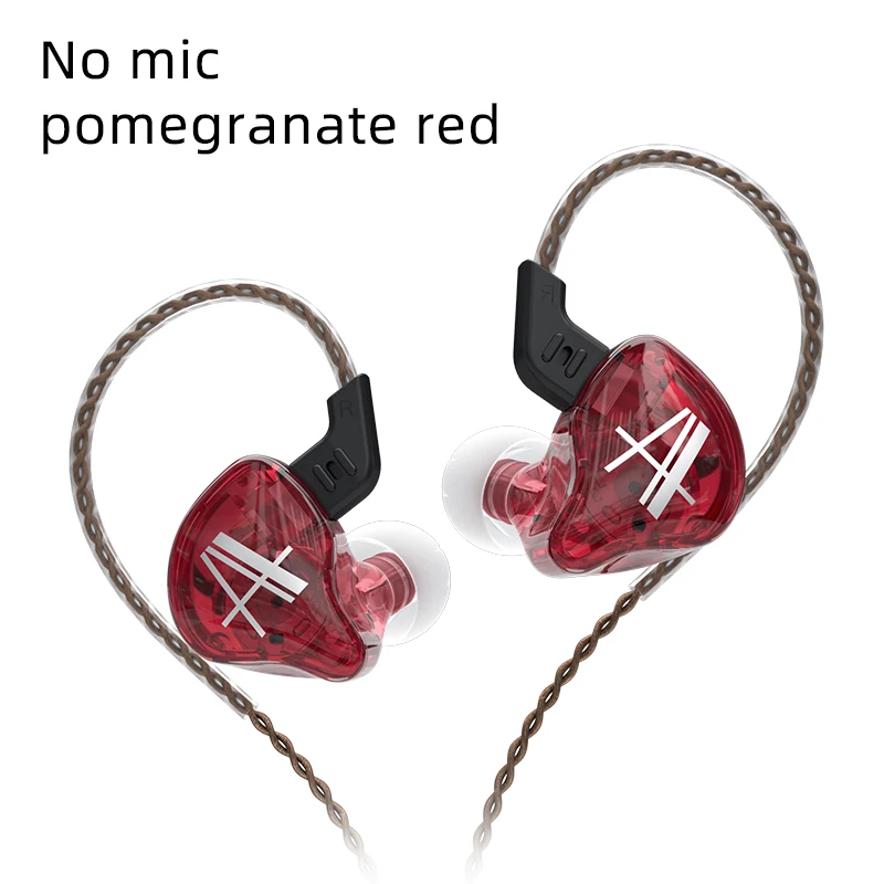 CCA CA2 Earphones HIFI Bass Rock Music 