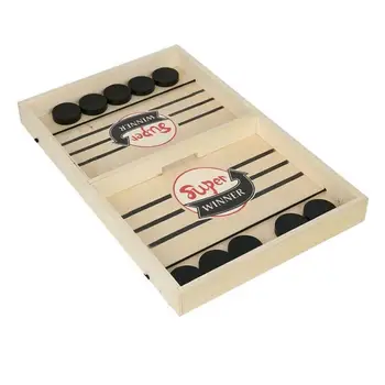 

Catapult Chess Bumper Chess Wooden Parent-Child Interactive Chess Catapult Board Game Bouncing Chess