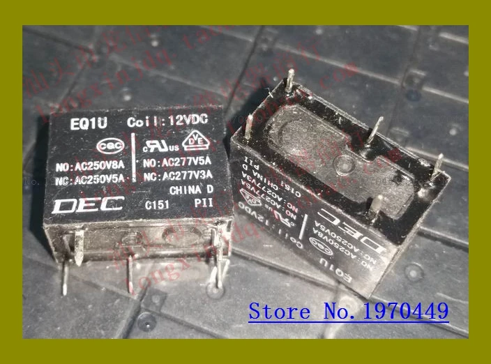 EQ1U 12VDC 33F-1C-12V-8A | Обустройство дома