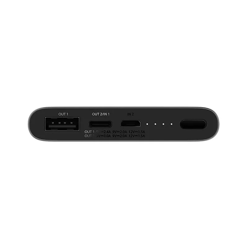 Аккумулятор Xiaomi Mi Power Bank 3 10000 mAh black (PLM12ZM)|Аккумуляторы| |