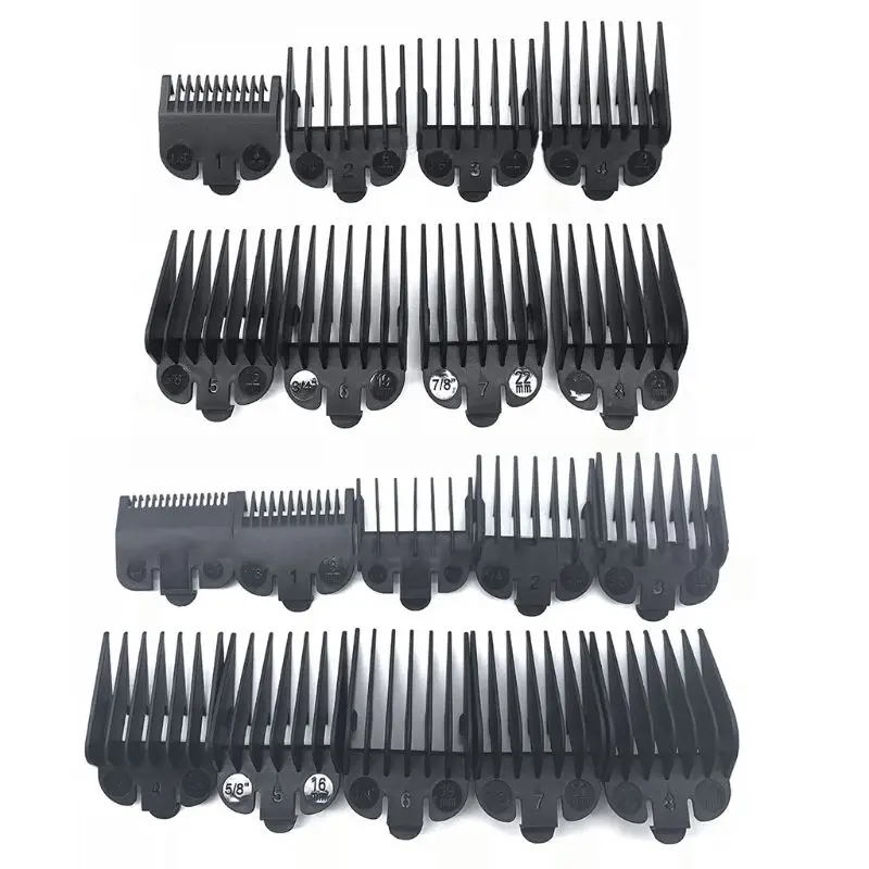 

8/10Pcs Electric Clippers Caliper Limit Comb Oil Head Clipper Combs Tool
