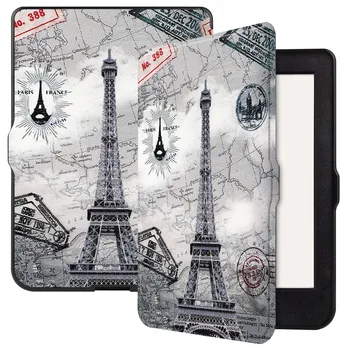 

For KOBO NIA 6 inch 2020 Shockproof Tablet Case Auto-Wake up/Sleep Function Protective Shell PU Leather And TPU Print Case Cover