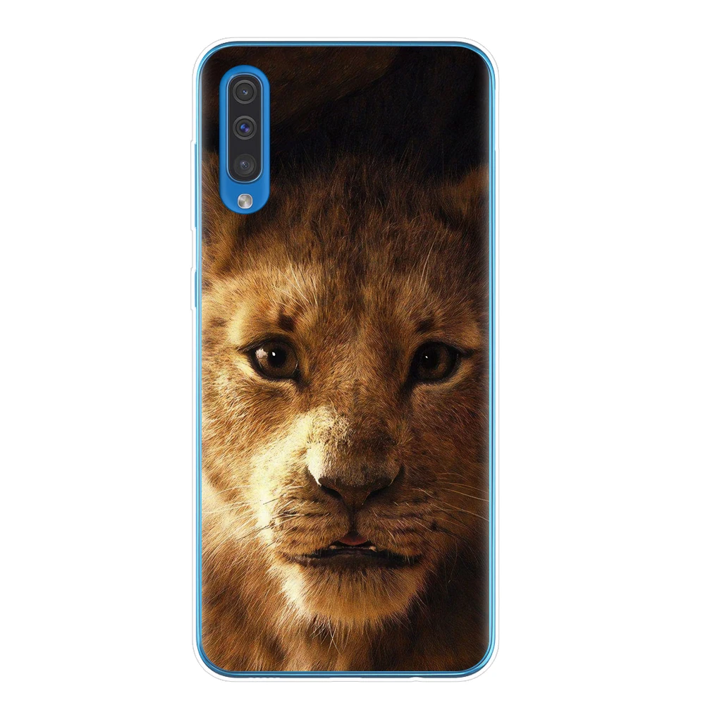 Мягкий силиконовый чехол для телефона Lion King nala simba timon из ТПУ для samsung A10 A20 A30 A40 A50 A70 A7 A9 A6 A8 Plus coque