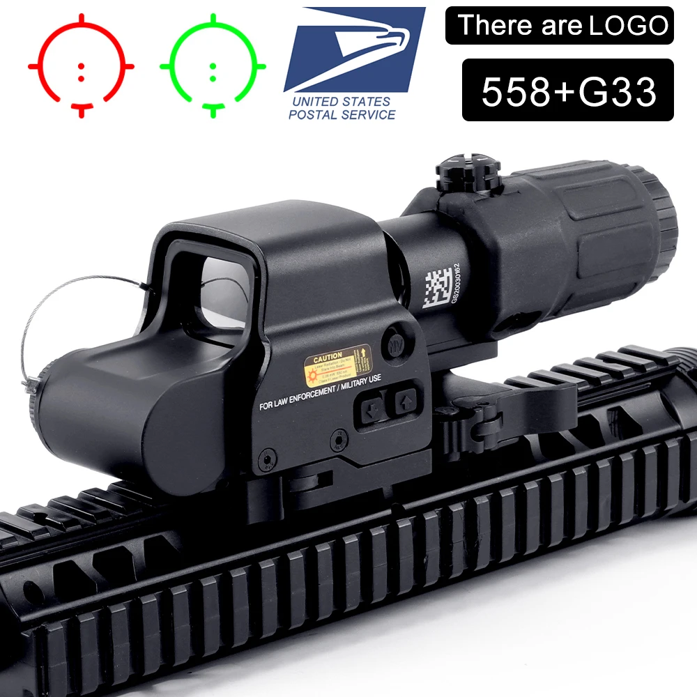 558 Holographic Collimator Sight 552 Red Dot DOptic Sight Reflex with