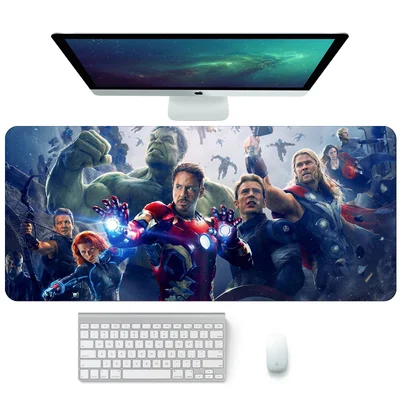 Мстители коврик для мыши 75x30 см Коврик для мышь notbook компьютер коврик для мыши от производителя Профессиональный игровой коврик для мыши геймер к клавиатуре коврики для мыши - Цвет: 75x30cm