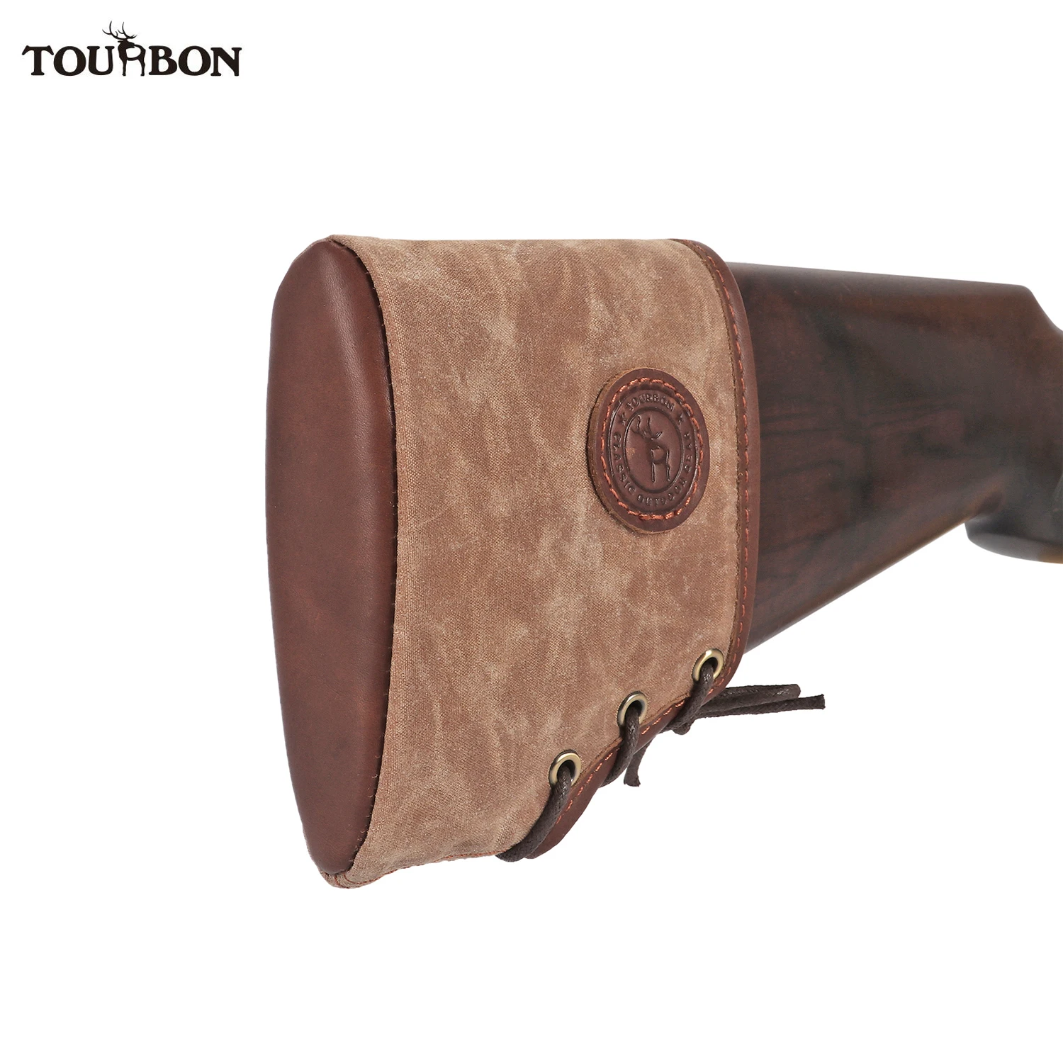 Tourbon Hunting Gun Buttstock Slip on Recoil Pad Canvas Rifle Shotgun