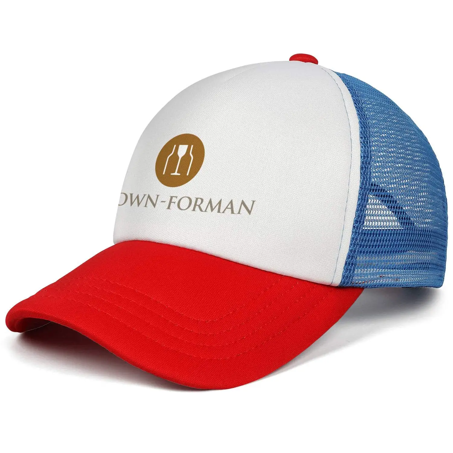 TSDFCMen's коричневый-Forman-Caps милые Регулируемые Сетки Дальнобойщик хлопковые бейсбольные шапки