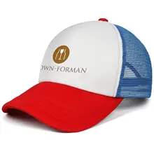 TSDFCMen's коричневый-Forman-Caps милые Регулируемые Сетки Дальнобойщик хлопковые бейсбольные шапки