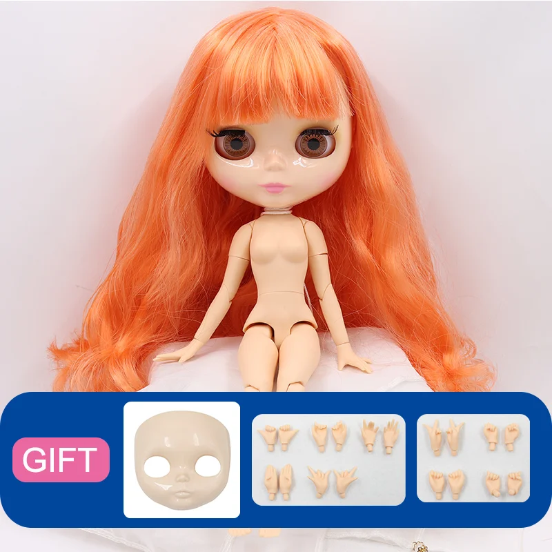 ICY Blyth кукла из натуральной кожи шарнир тела bjd игрушка глянцевое лицо блестящее лицо специальная цена одна распродажа 1/6 30 см - Цвет: 2241