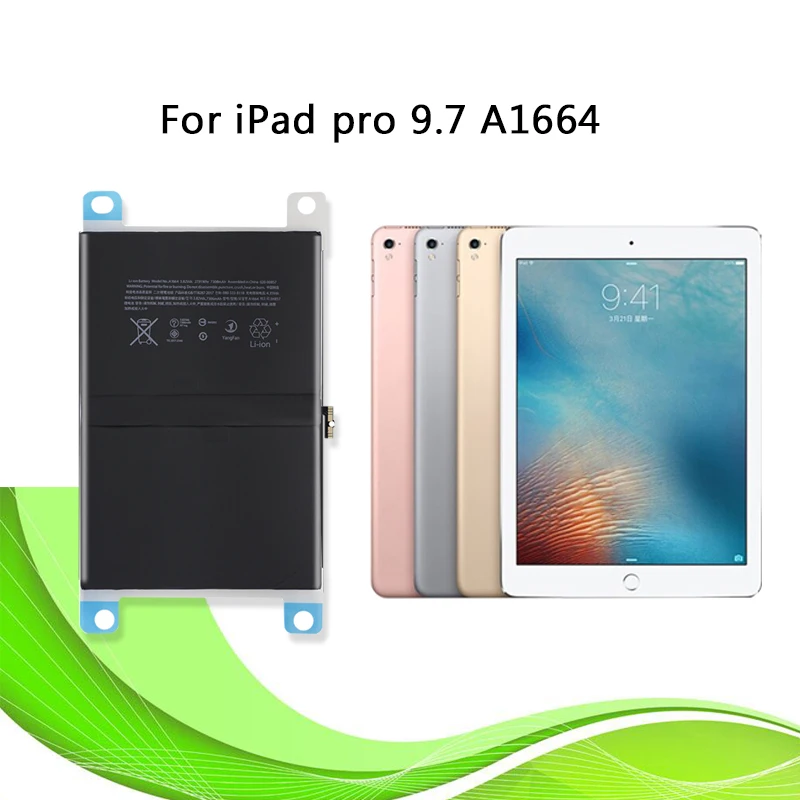 Батарея для ipad Pro 9,7 планшет батарея 7306 мАч внутренняя Замена батареи для Apple ipad Pro 9,7 A1673 A1674 A1675