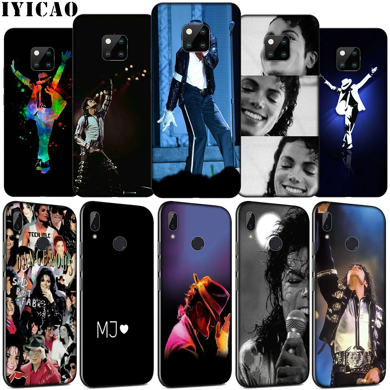 Мягкий силиконовый чехол pop Michael Jackson для телефона Huawei Mate 30 20 10 Pro Nova 5i 4 3 3i 2i 2 Lite