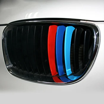 

Car Front Grille Cover Decor Sticker Decal Durable For BMW M3 M5 E46 E90 E60 E87