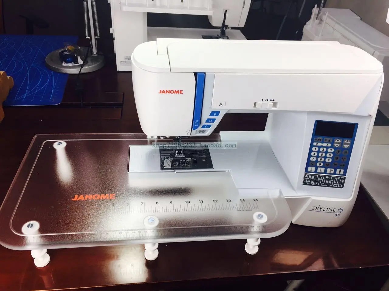 

NEW JANOME Sewing Machine Extension Table FOR JANOME S5 Extension Sewing Machine Size 68cmx31cm