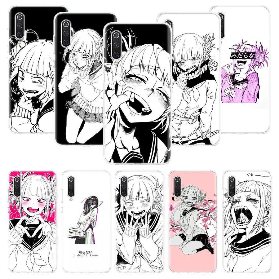 Милый чехол для телефона с аниме Himiko Toga Boku Xiaomi Redmi Note 10 9 8 Pro 9S 8T 7 6 5 6A 7A 8A 9A 9C 4X S2 K20 K30