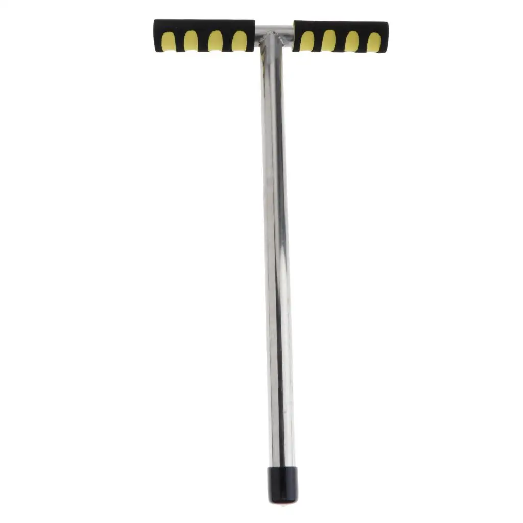 Stainless Steel Soil Sampler Probe, 20inch Soil Test Kits with Anti-Slip Handle Cover, Great for Plant Care Garden Lawn Farm