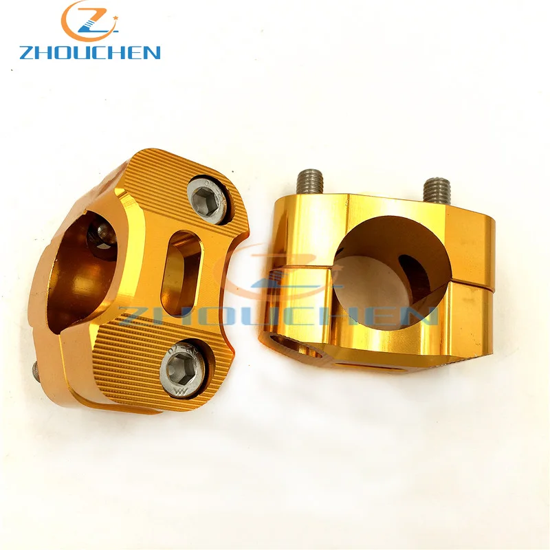 CNC модифицированный Мотокросс Регулируемый адаптер для руля зажим мотоцикла 22 мм-28 мм Жир Бар 1-1/" питбайк Мотокросс Мотоцикл