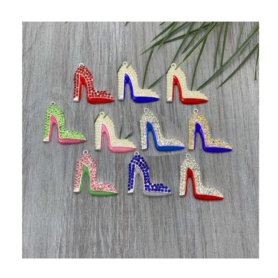 Greek Sorority high-heel shoe charms Greek Sorority high-heel shoe charms