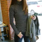 Harajuku женские футболки Винтаж забавные полосатые подарок женская блуза с длинным