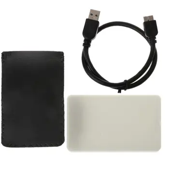 

2020 New High Speed 2.5" USB 3.0 SATA HDD Box HDD Hard Disk Drive External HDD Enclosure