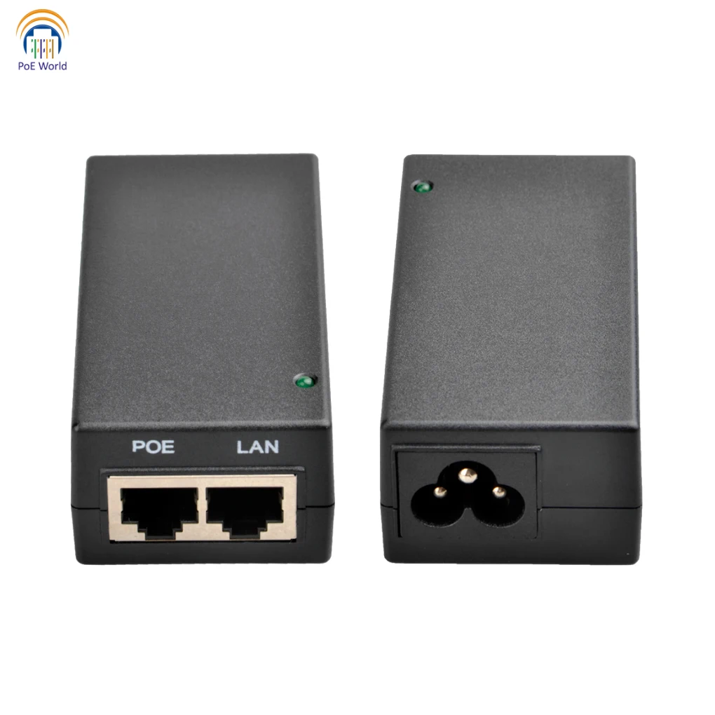 24V1000MA настольный адаптер Ethernet POE инжектор питания PoE для UBNT Mikrotik 24V24W IP камеры