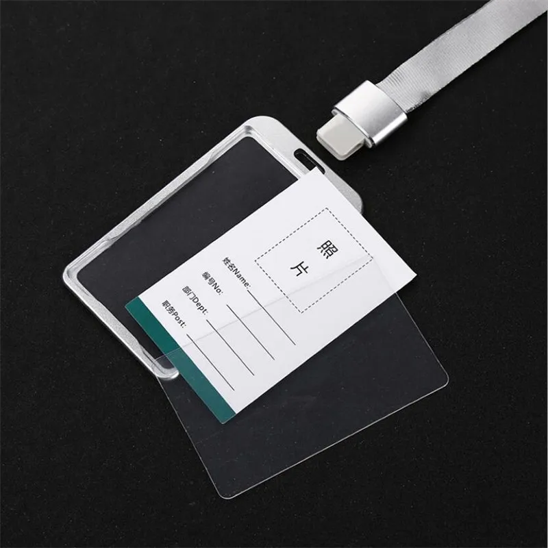 Sleek Metal Business Card and ID Holder Wallet