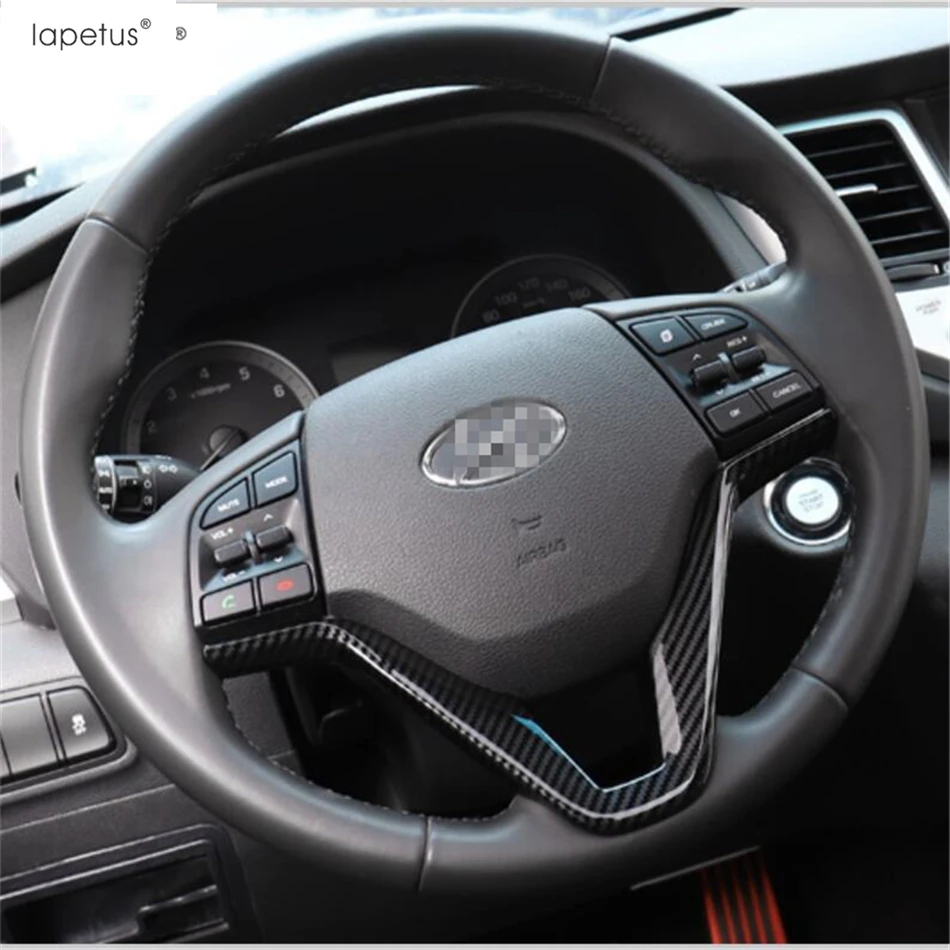 Аксессуары Lapetus подходят для Hyundai Tucson 2016 2020 ABS рулевое колесо форма V декоративный
