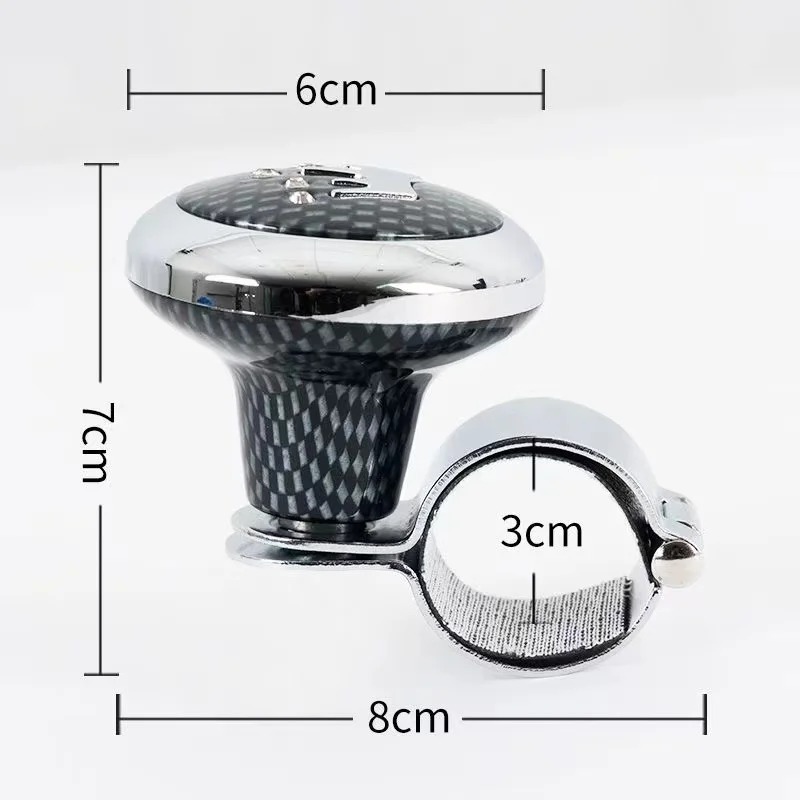 Five colors Steering wheel booster adjustable use angle metal handle ball type Suitable for most car steering wheels wheel steering adapter