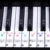 88/61 Key Color Piano Letter Notes Stickers Keyboard Hand Roll Piano Keyboard Eletronic Прозрачные Наклейки Нотация