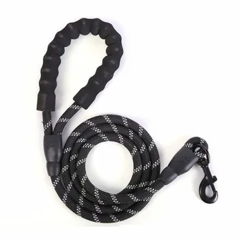 

6-color thick nylon strap Soft leather Control reflective mountain climbing rope for small medium large dogs dog harness