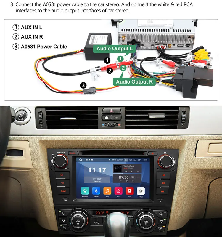 Discount Eonon 7" Android 9.0 Car Head Unit radio 2G RAM 32G Car GPS Navigation Bluetooth 5.0 4G Wi-Fi DVD Player for BMW E90/E91/E92/E93 14 Discount Eonon 7" Android 9.0 Car Head Unit radio 2G RAM 32G Car GPS Navigation Bluetooth 5.0 4G Wi-Fi DVD Player for BMW E90/E91/E92/E93 14