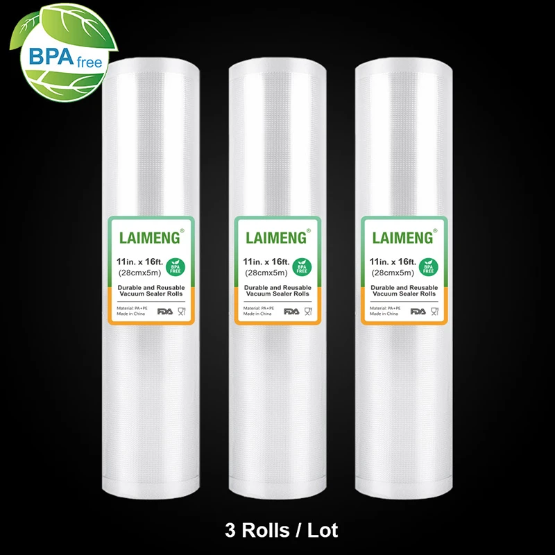 LAIMENG 3 Vacuum Packaging Rolls Vacuum 