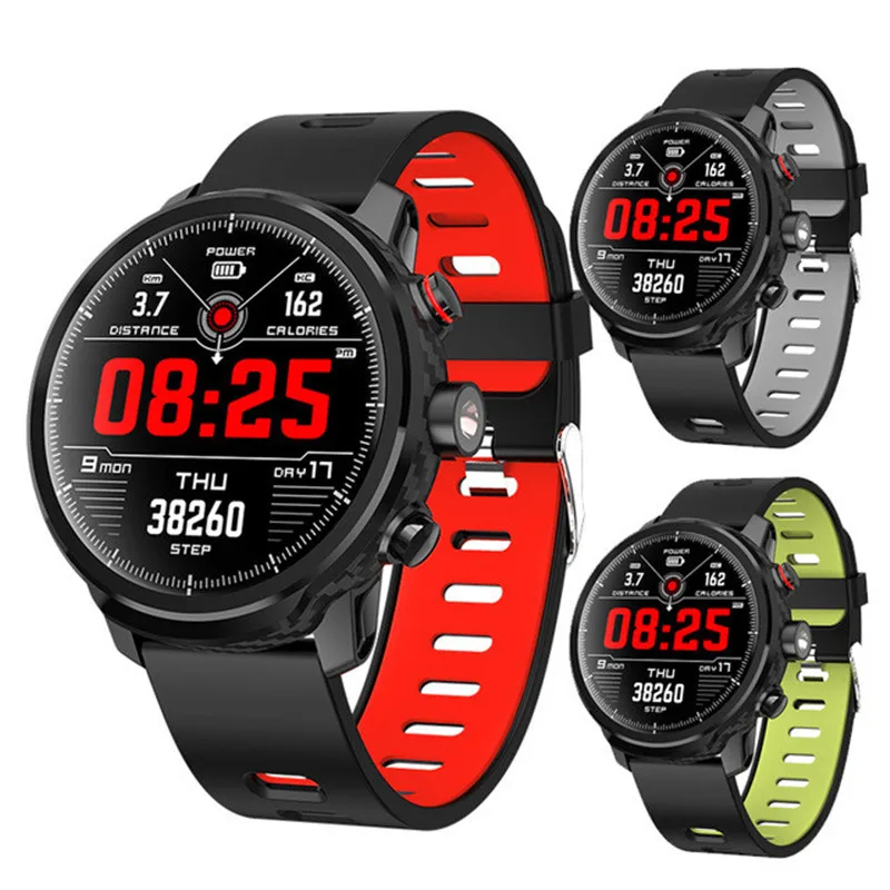 

L5 Smart Watch Men IP68 Waterproof Multiple Sports Mode Heart Rate Weather Forecast Bluetooth Smartwatch Standby 100 Days