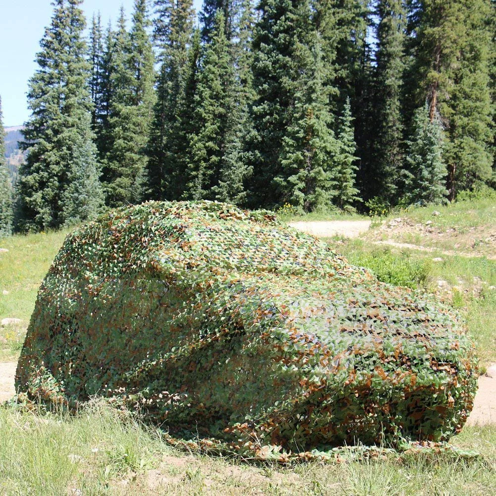 6 м x 1,5 м охотничья Военная камуфляжная сетка лесная армейская камуфляжная походная сетка для защиты от солнца