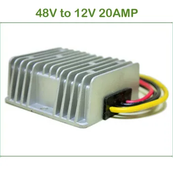 

48V To 12V 20A DC To Step Down Converter Regulator Power Module Golf Cart F B