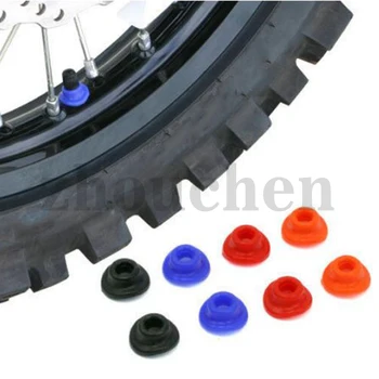 

10Pcs Silicone Air Valve Stem Mud Guards Cap for CRF/KLX/DRZ/RMZ/YZF