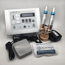1 Набор Перманентный макияж тайваньский Liberty цифровая тату-машинка для бровей губ Косметическая подводка для глаз MTS тату-пистолет