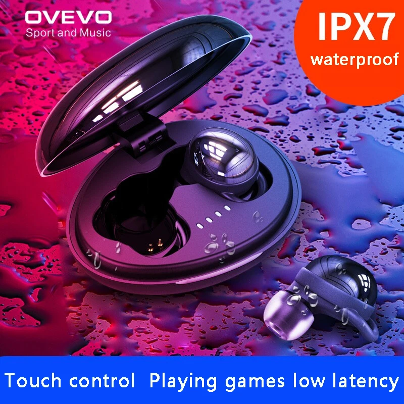 OVEVO Q80 Bluetooth 5 0 два наушника сенсорное управление настоящие беспроводные наушники