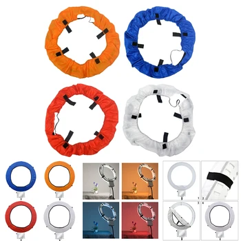 

Light Softbox Cloth Diffuser with Soft Light Cloth Adjustable Ring Light White Soft Elastic Cover Diffuser Soft Lights Cloth