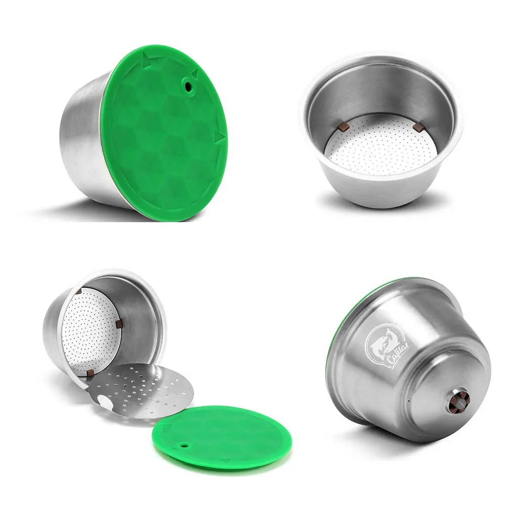 Capsula Per Caffè Riutilizzabile Compatibile Con Cialde Filtro Per Caffè In Plastica Dolce Gusto Nescafé Per Macchina Per Caffettiera Cerchio E Mini