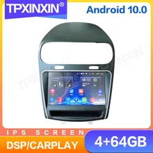 

For Dodge Journey 4+64GB 2012 2013 - 2020 IPS Screen Android 9.0 Car Radio Multimedia Video DVD Player Navigation HeadUnit GPS