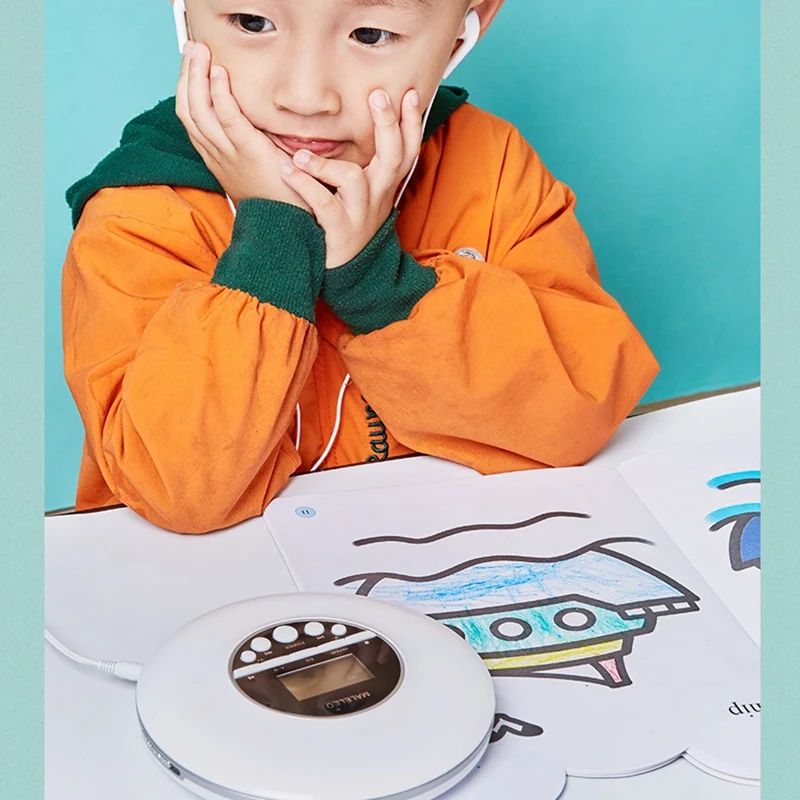 NEW Portable CD Player for Adults Students Kids Personal Compact Disc CD Player with Headphones Jack Walkman with LCD Display