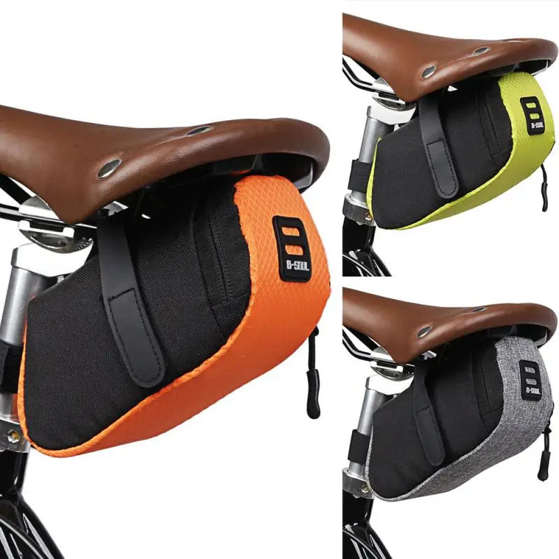 

Bicycle Bags Waterproof Nylon Bike Saddle Bag Bicycle Under Seat Storage Tail Pouch Cycling Bags Bicycle Accessories