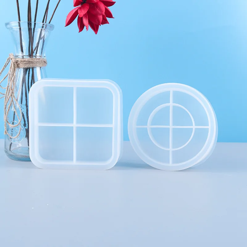 YZY Super Big Dish Mold Funny DIY Silicone Mold Resin Make Your Own Tray Plate Epoxy Resin Molds Fluid Art Supplies Home Deco